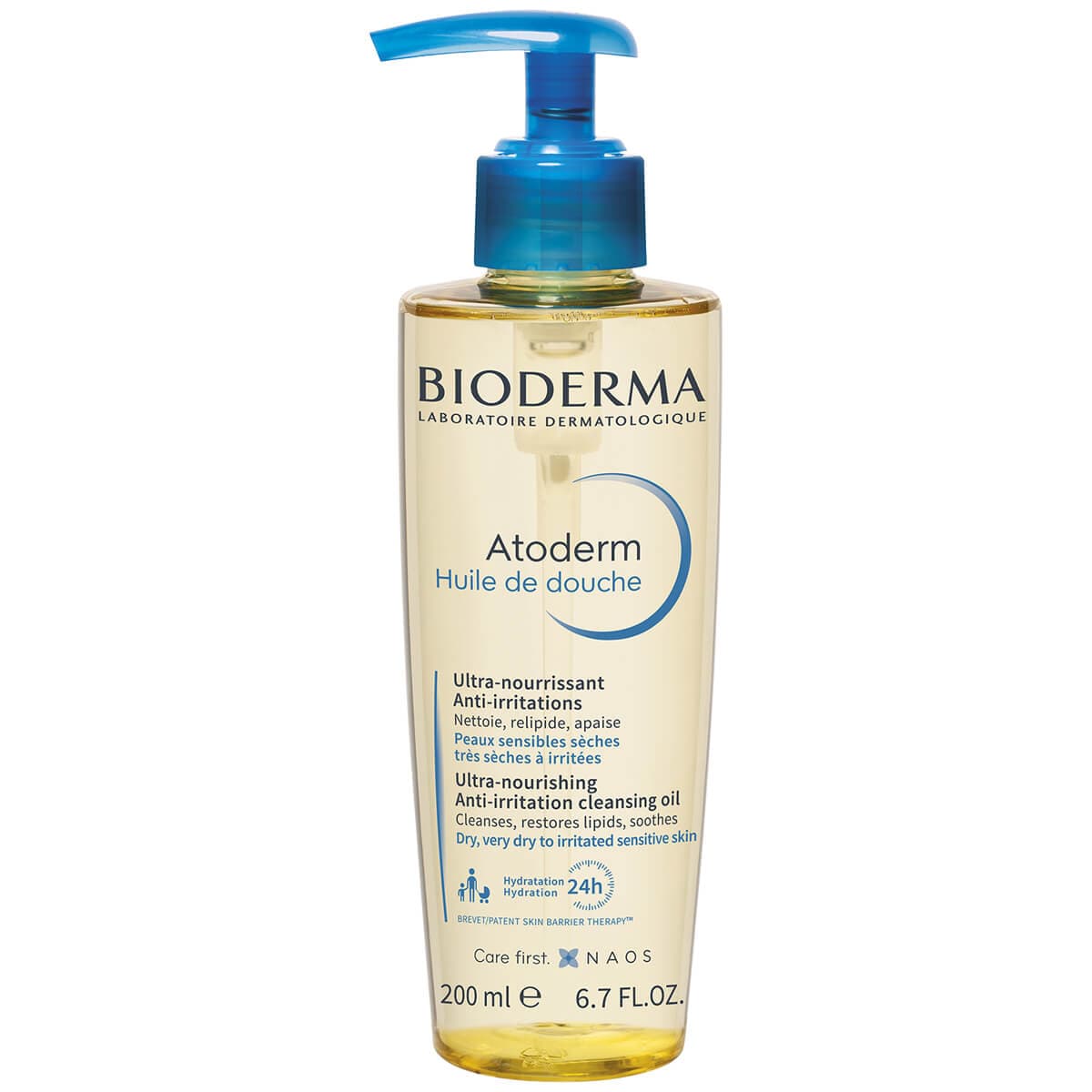 Atoderm Масло для душа Увлажняющее для всей семьи, , Bioderma