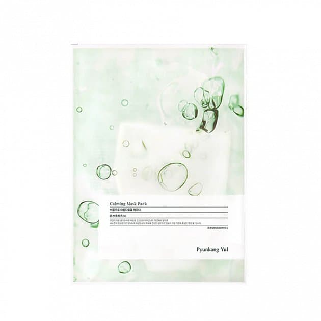 Успокаивающая тканевая маска с экстрактом центеллы Pyunkang Yul Calming Mask Pack
