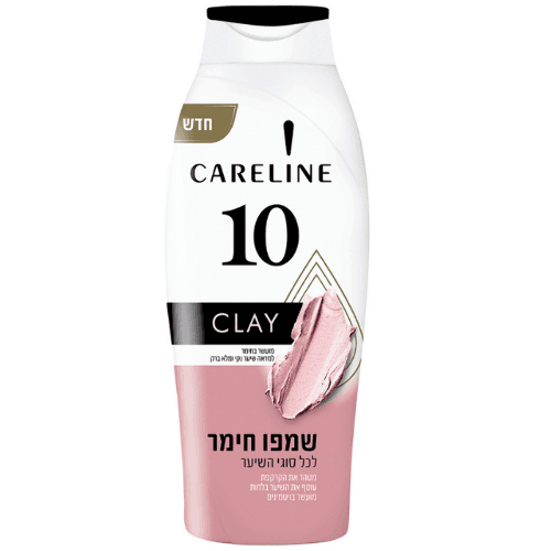 Careline 10 шампунь укрепляющий с белой глиной для всех типов волос