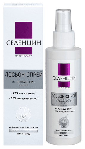 Селенцин лосьон-спрей от выпадения волос hair therapy