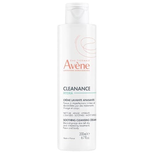 Avene cleanance hydra крем для проблемной кожи очищающий успокаивающий