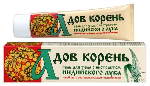 Адов корень гель с экстрактом индийского лука для тела