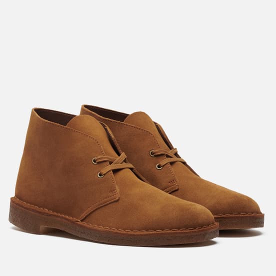 Мужские ботинки Clarks Originals Desert Boot Cola Suede