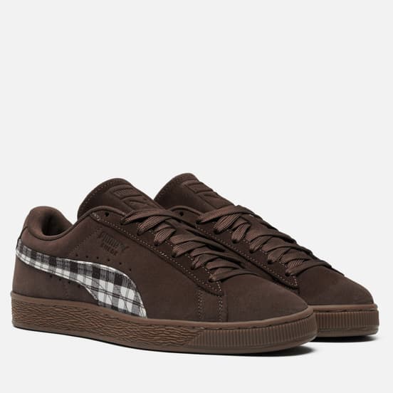 Кроссовки Puma Suede Patch Chestnut Brown