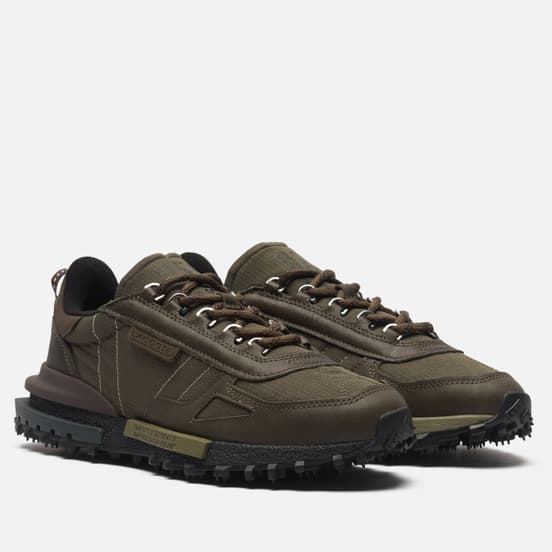 Мужские кроссовки Lacoste Elite Active Leather Dark Brown/Black