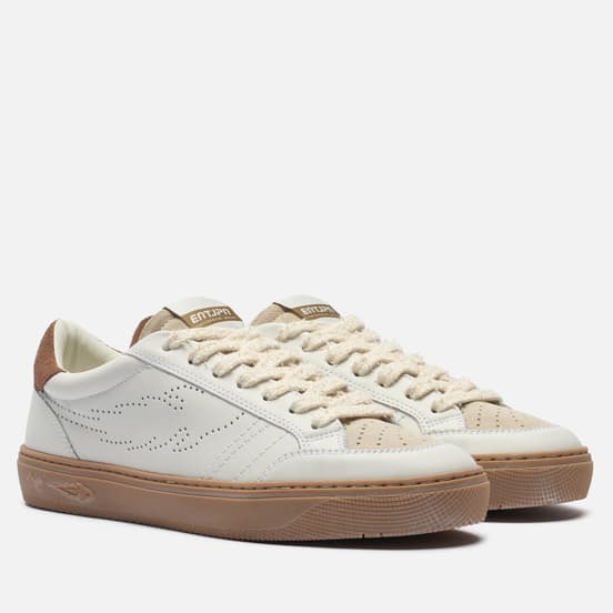 Кроссовки Enterprise Japan Jupiter Rocket 1 Vintage Nappa/Velour Dirty White/Bruciato