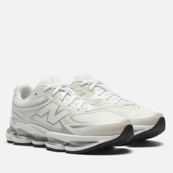 Мужские кроссовки New Balance U20004GM White/Silver Metallic