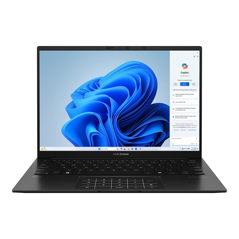Ноутбук ASUS Zenbook 14 UM3406GA-QD150 (AMD Ryzen AI 5 430 2,0GHz/14"/1920x1200/16GB/1TB SSD/Radeon 840M/Win11)