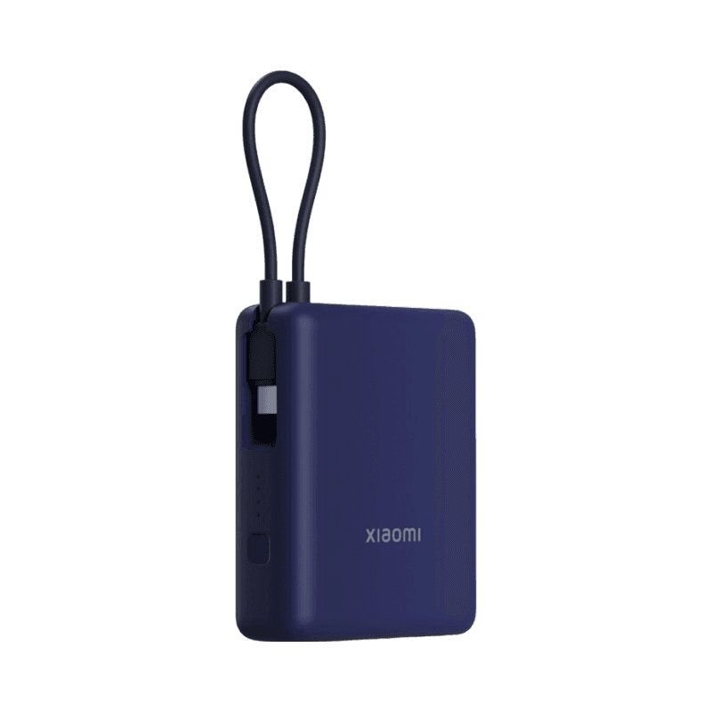 Внешний аккумулятор Xiaomi 33W Power Bank 10000mAh (встроенный кабель) Синий