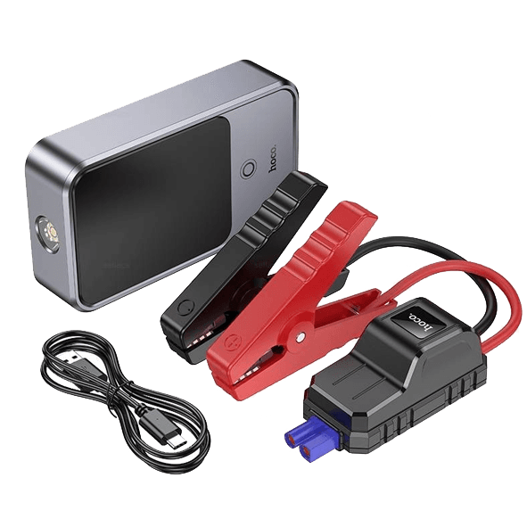Автомобильное пуско-зарядное устройство HOCO QS7 10000 mAh (черный)