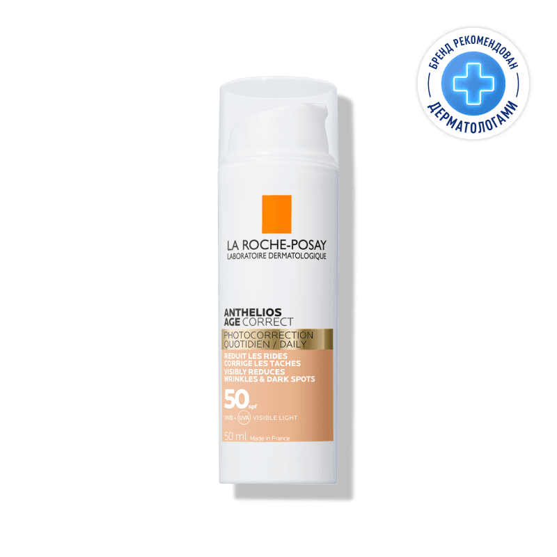 La Roche-Posay Anthelios СС-крем солнцезащитный для лица антивозрастной SPF 50