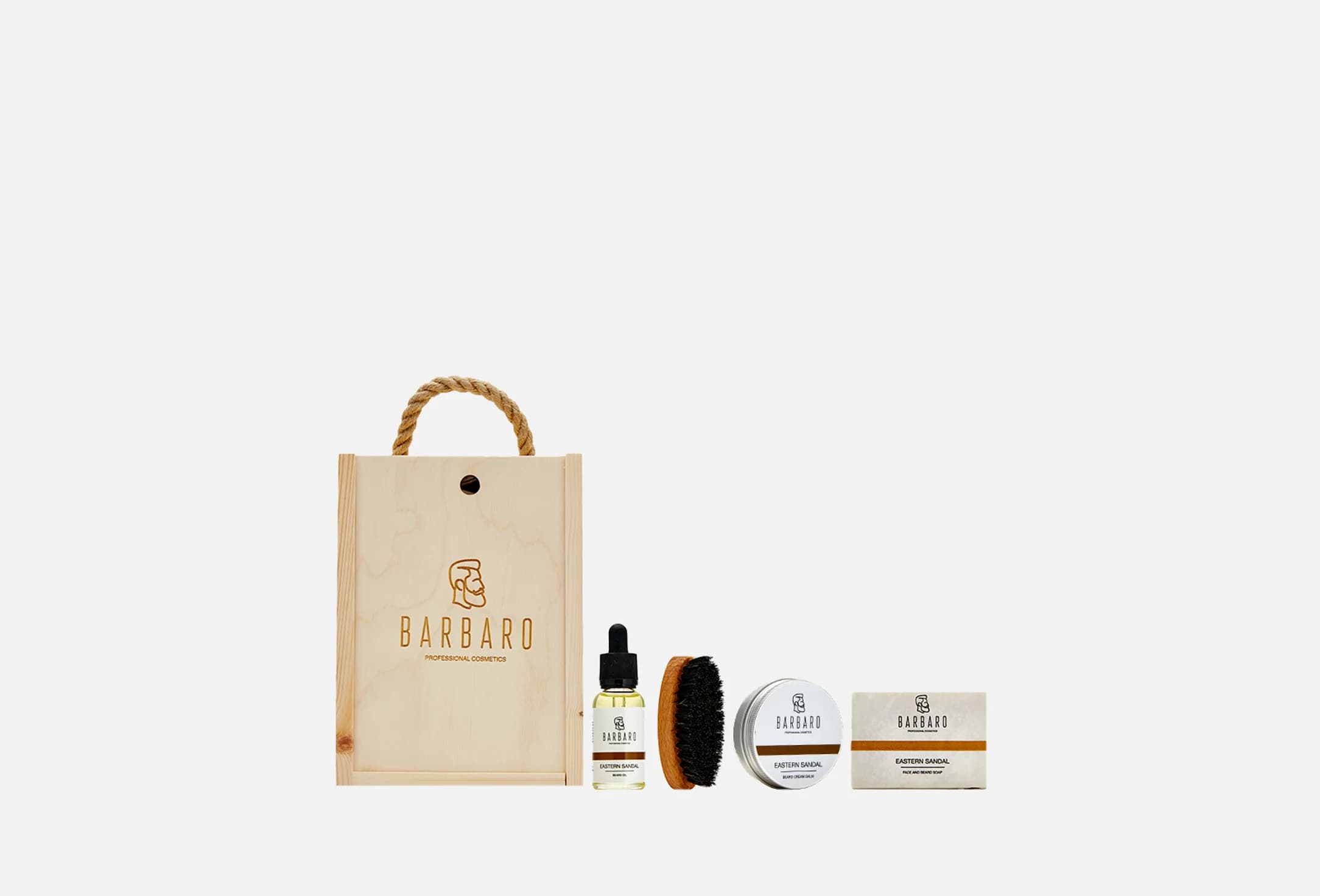 Beard kit wooden case