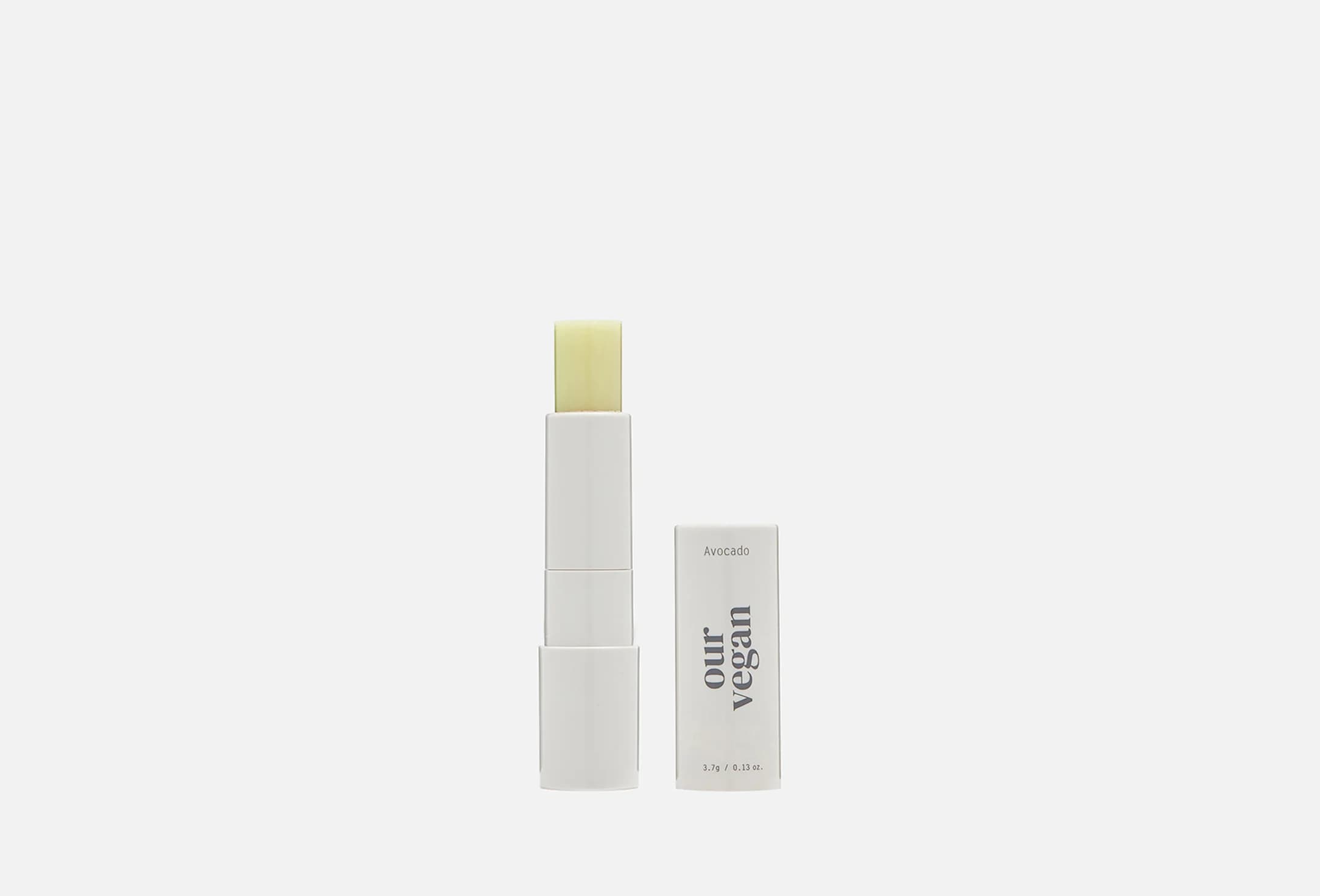Our Vegan Color Lip Balm Green Pink