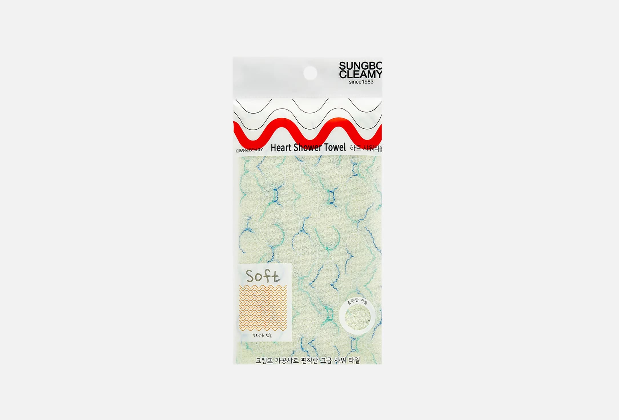 Heart Shower Towel