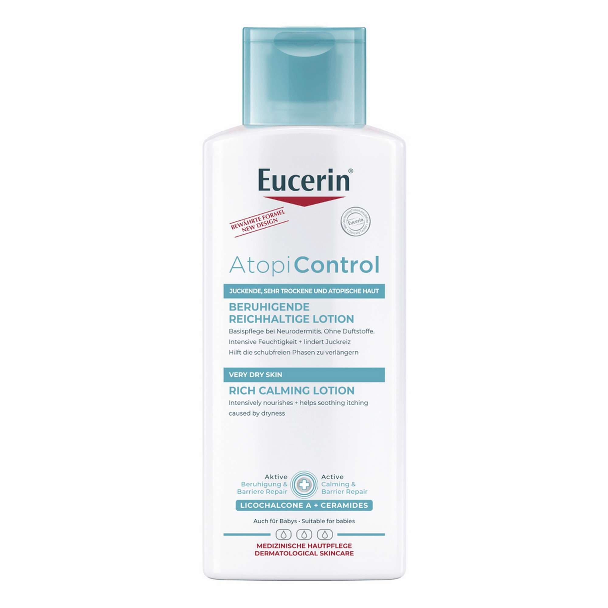 Лосьон для тела взрослых, детей и младенцев Atopi Control Eucerin/Эуцерин