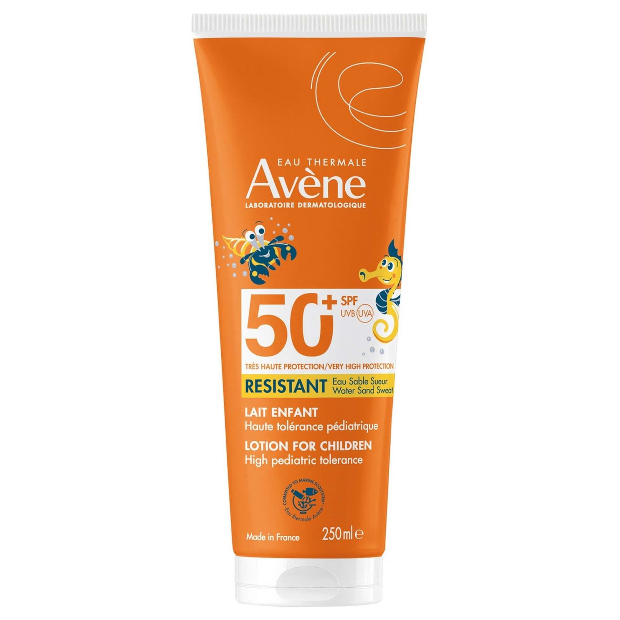 Лосьон солнцезащитный для детей c 2 лет SPF50+ Avene/Авен туба