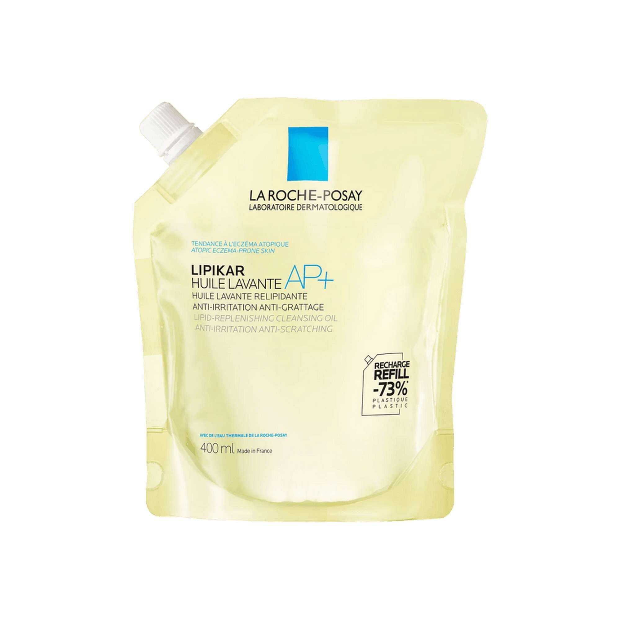 La Roche-Posay Lipikar Huile Lavante AP+ Липидовосстанавливающее смягчающее и увлажняющее масло ши для ванны и душа для сухой, атопичной кожи детей и взрослых, рефил ( )