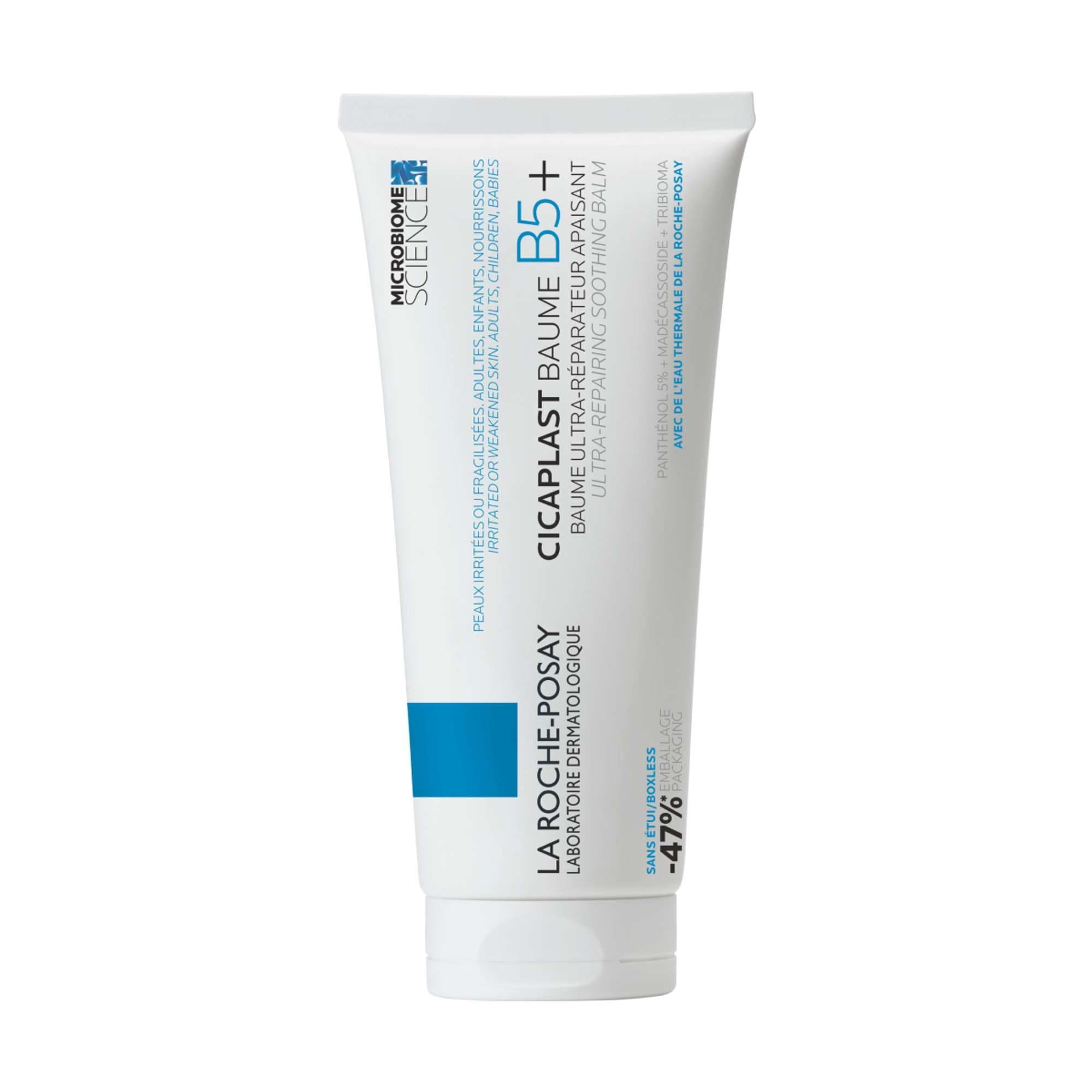 La Roche-Posay Cicaplast Baume B5+ Успокаивающий восстанавливающий бальзам для лица и тела с пантенолом, маслом ши (карите) и цинком