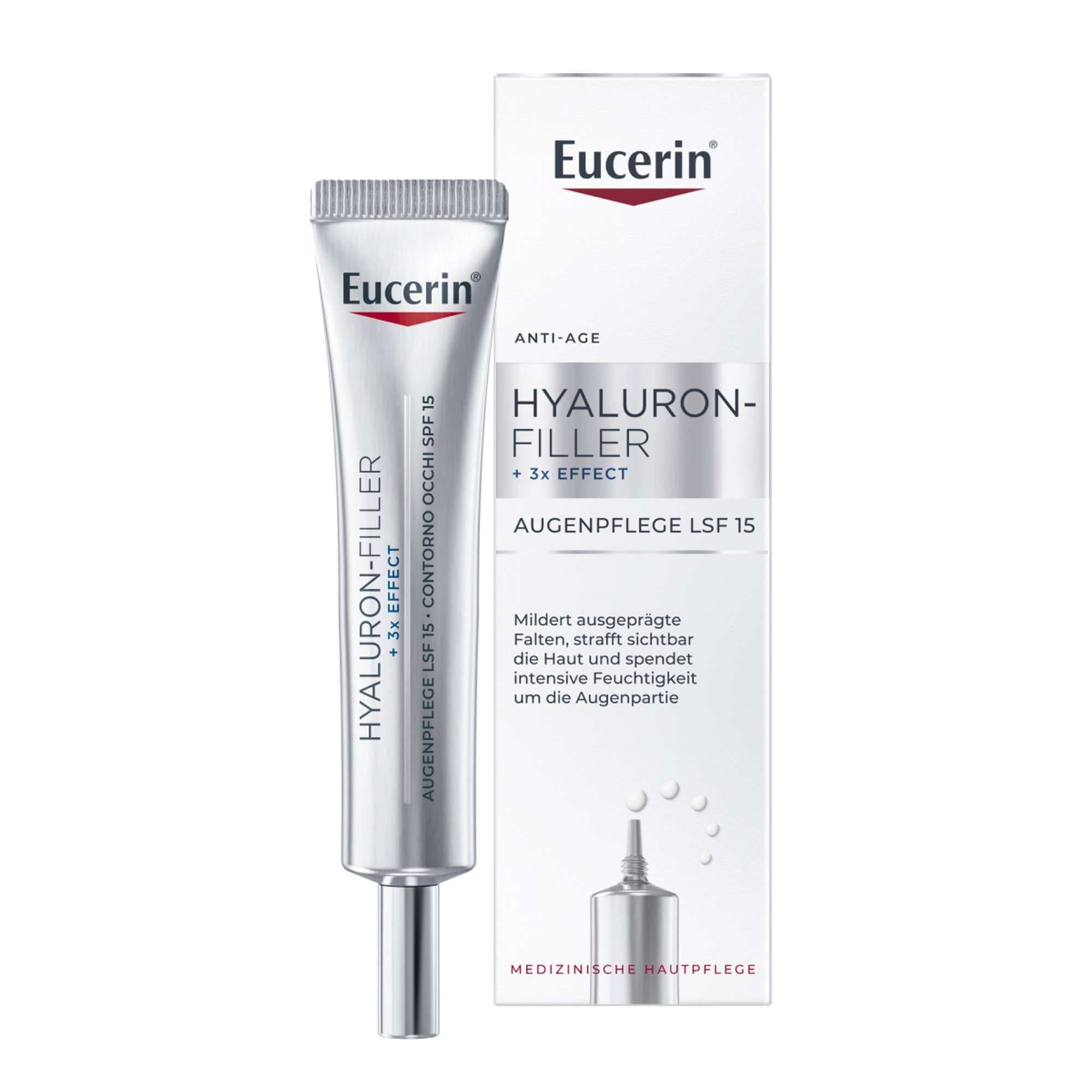 Крем для ухода за кожей вокруг глаз Hyaluron-Filler Eucerin/Эуцерин