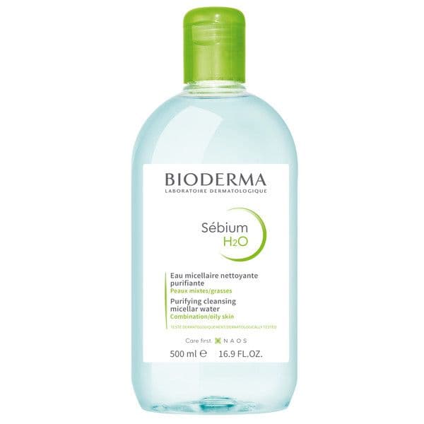 Вода мицеллярная для жирной и проблемной кожи лица Н2О Sebium Bioderma/Биодерма фл