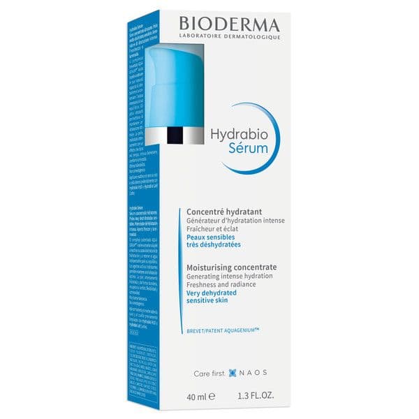Сыворотка для обезвоженной кожи лица увлажняющая Hydrabio Bioderma/Биодерма