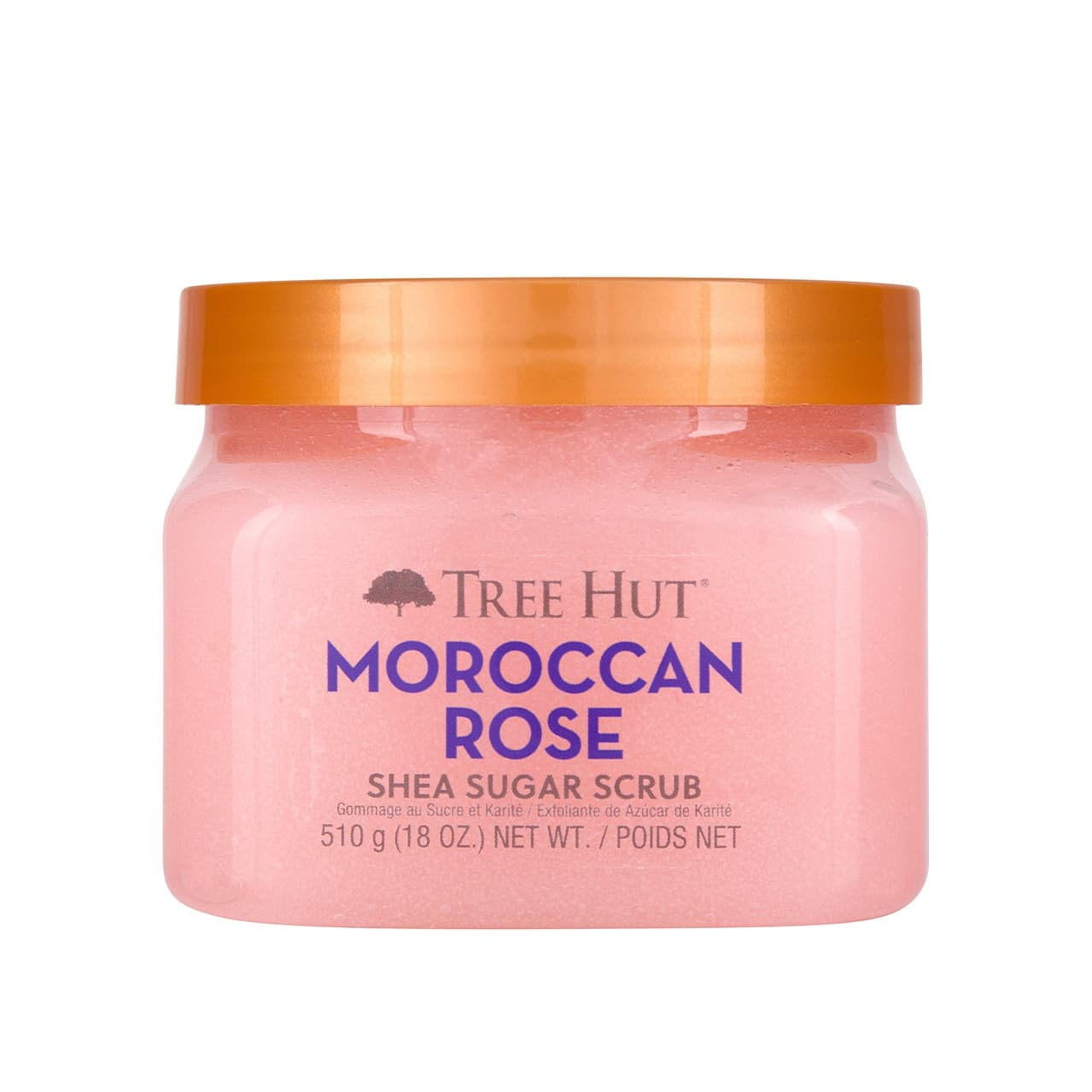 Скраб сахарный для тела с ароматом марокканской розы Moroccan Rose