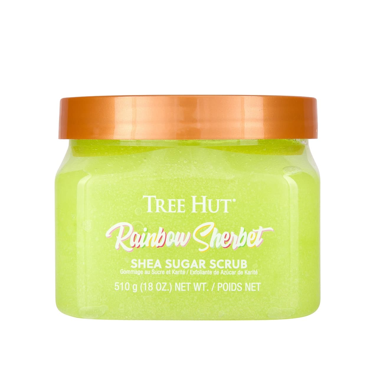 Скраб сахарный для тела с ароматом лимонного щербета Rainbow Sherbet