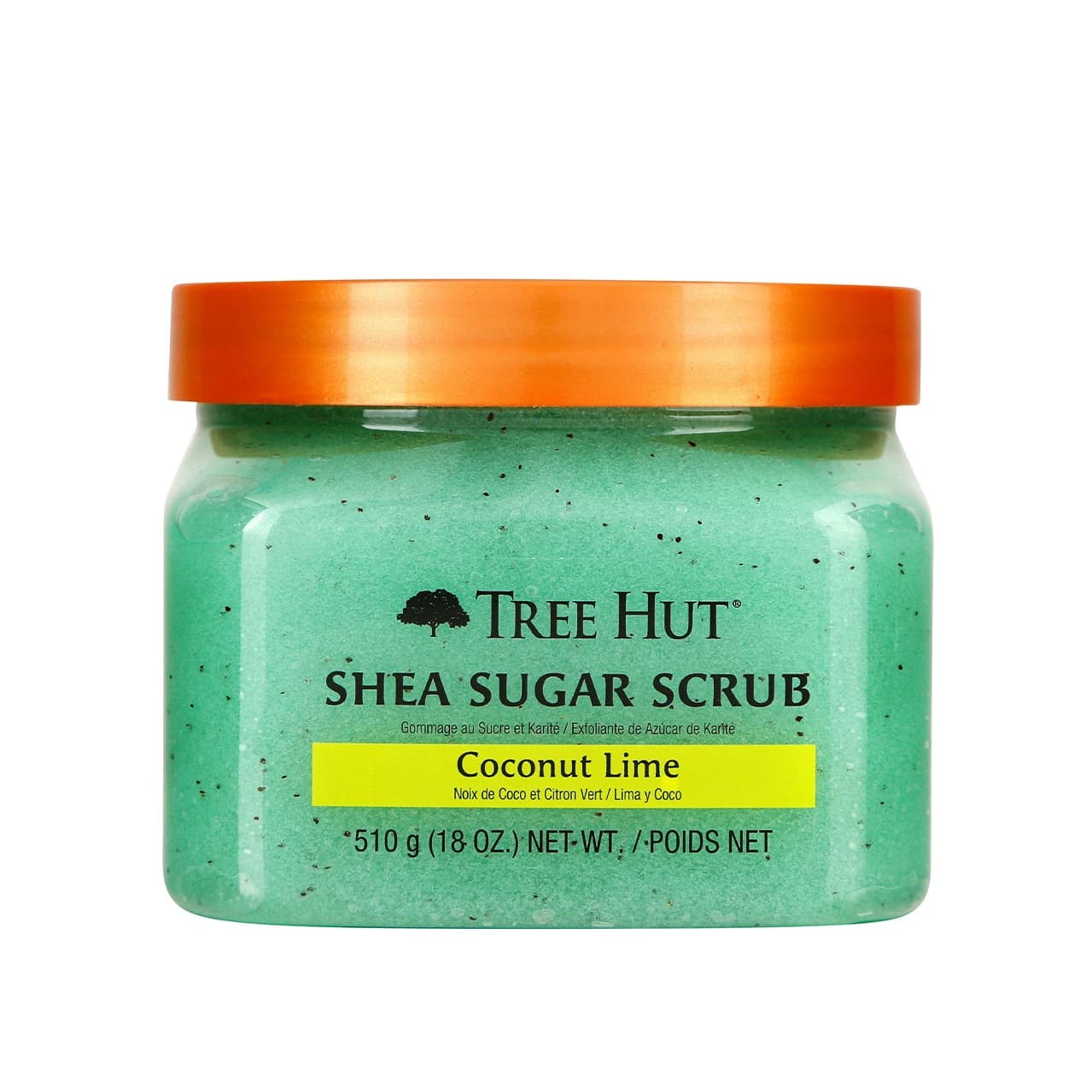 Скраб сахарный для тела с ароматом кокоса и лайма Coconut Lime