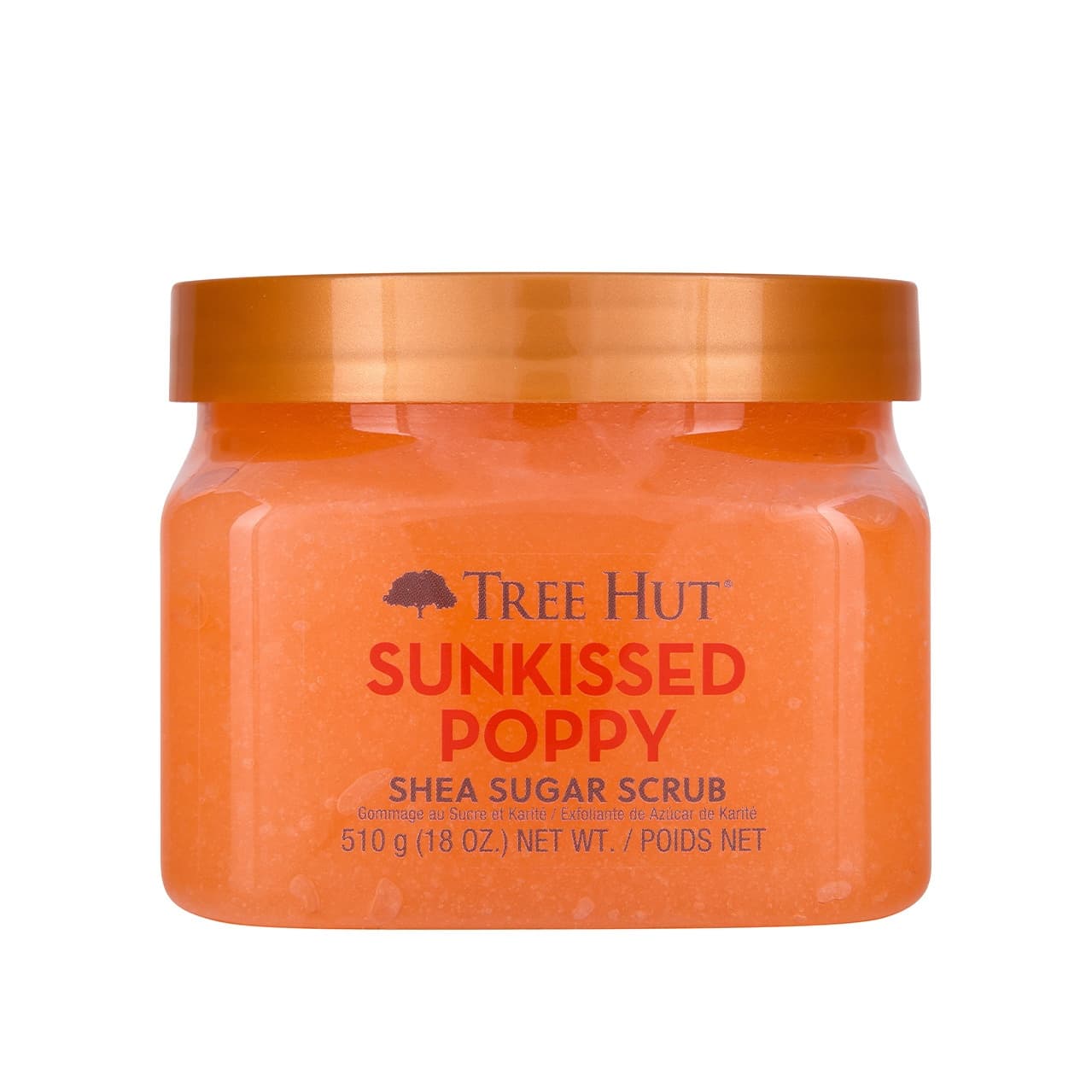 Скраб сахарный для тела с цветочным ароматом Sunkissed Poppy
