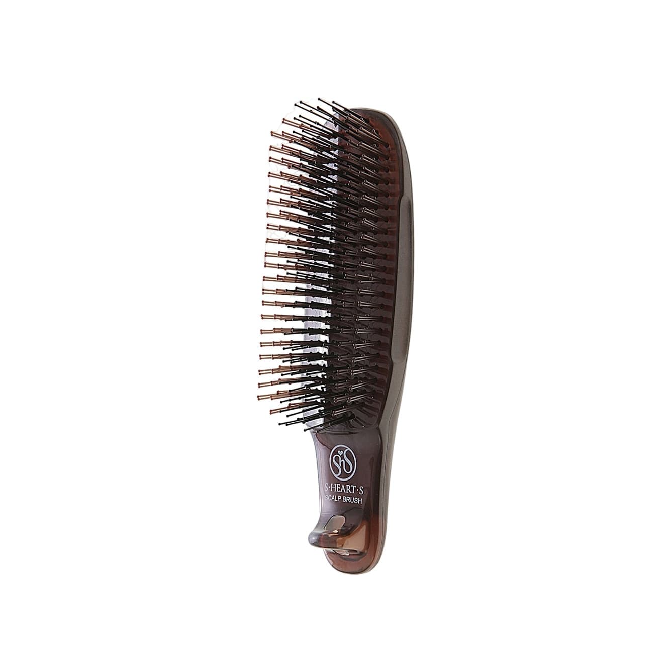 Расческа для волос массажная Scalp Brush Коричневая