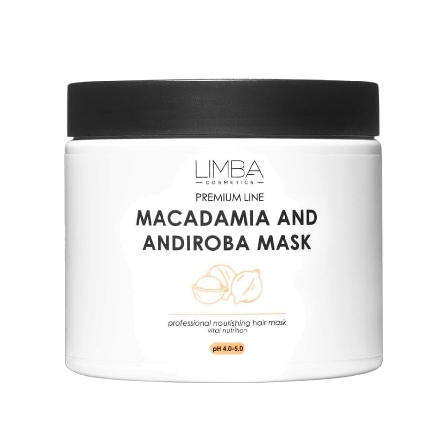 Маска для волос питательная Macadamia and Andiroba mask