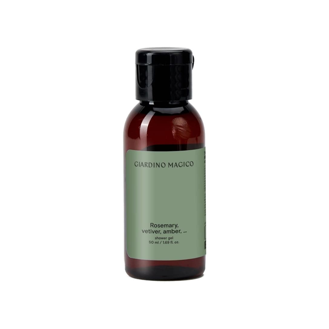 Гель для душа увлажняющий Rosemary, vetiver, amber