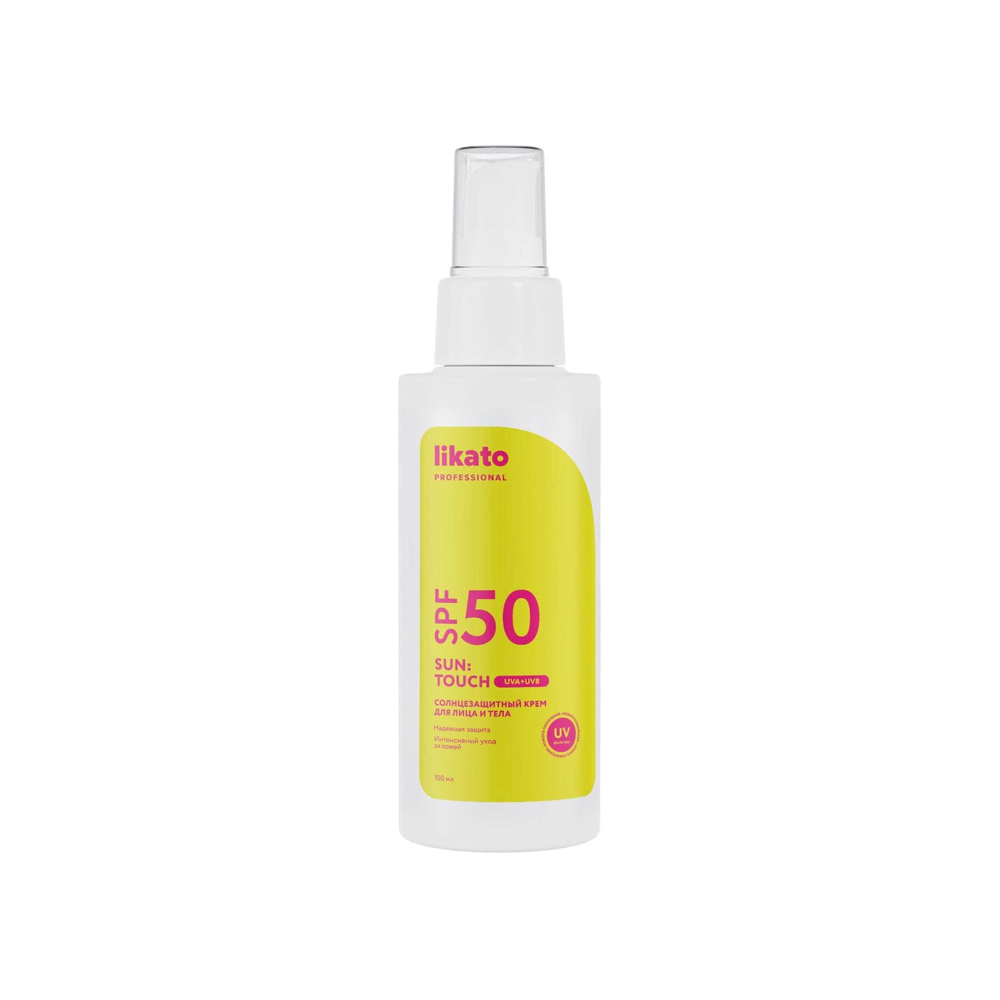 Крем для лица и тела солнцезащитный SPF50 Sun Touch