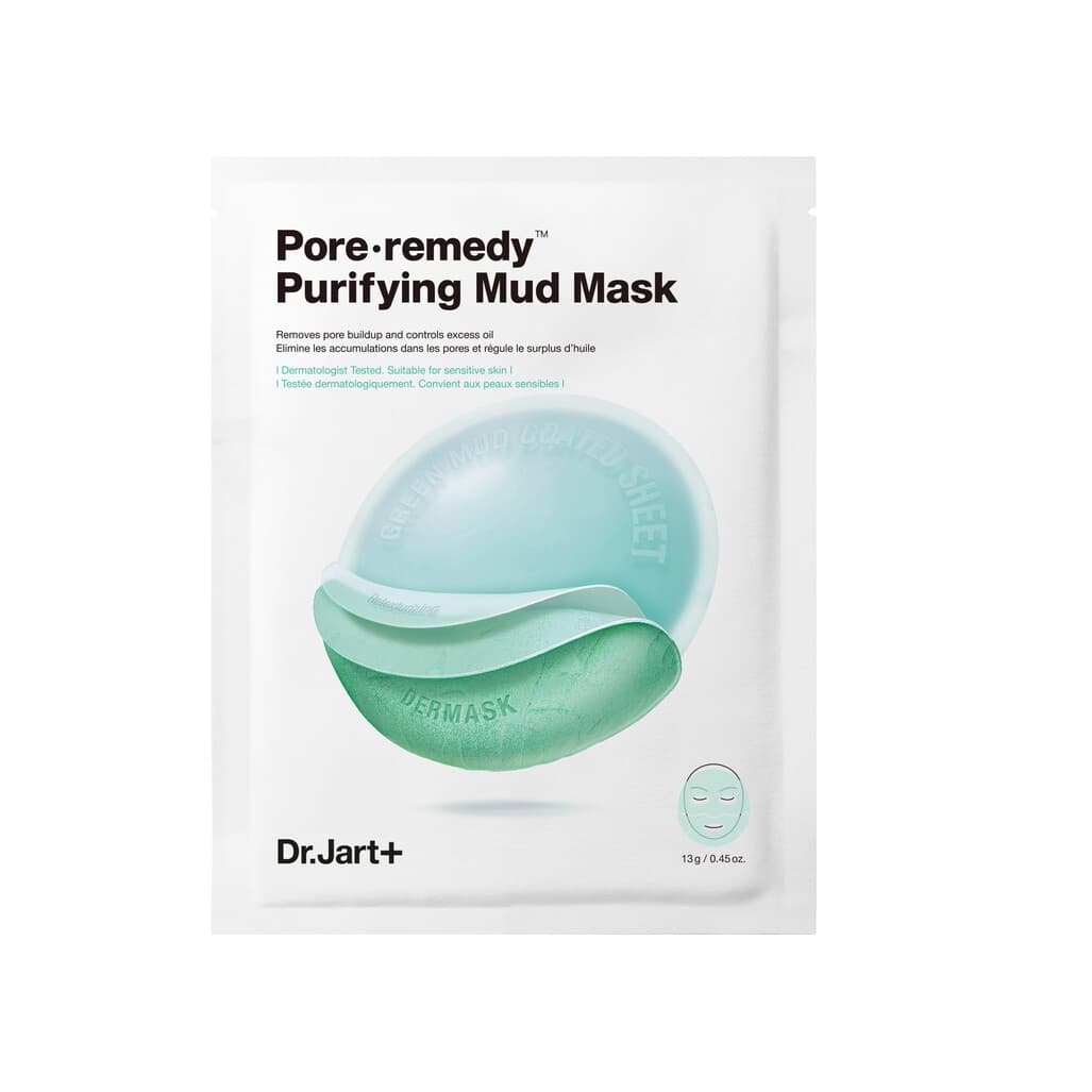 Маска для лица обновляющая с зеленой глиной Purifying Mud Mask Pore Remedy