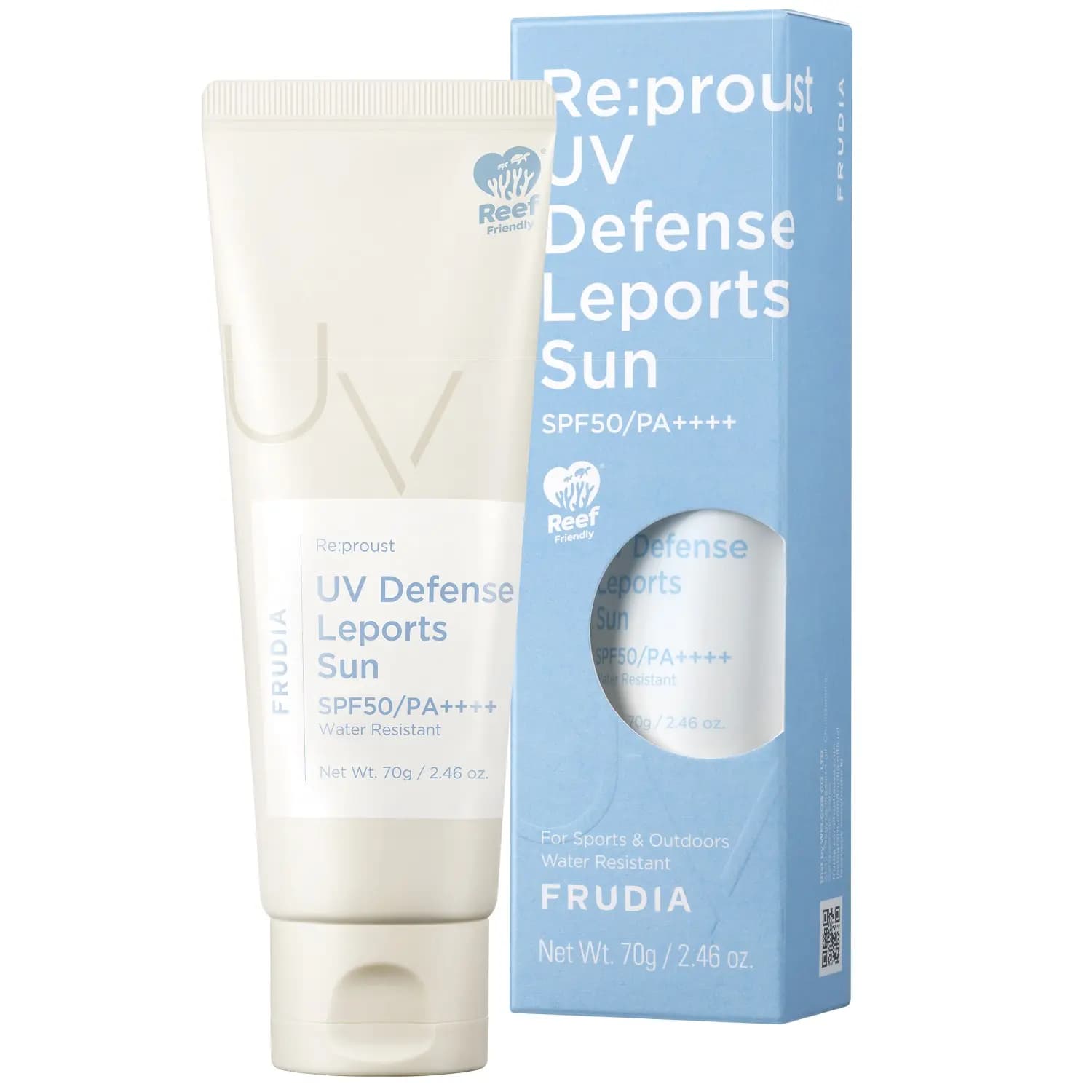 Водостойкий солнцезащитный крем для спорта и активного отдыха SPF50 / PA++++