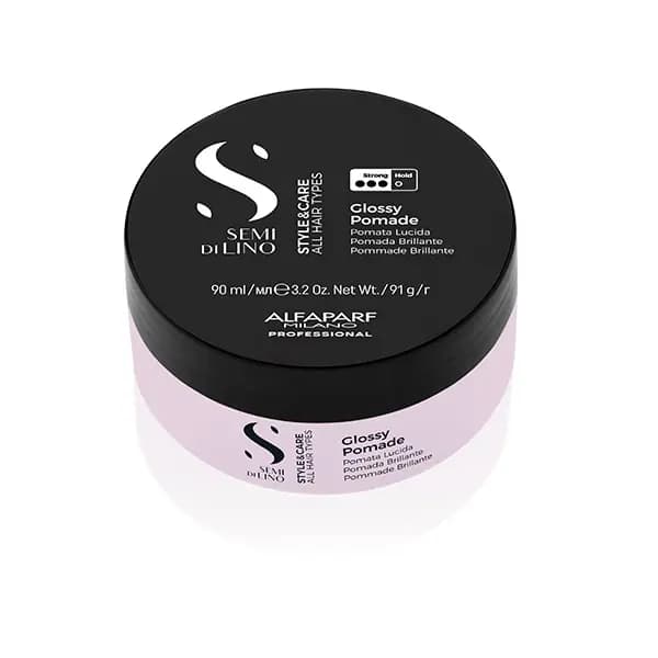 Помада для блеска и сильной фиксации волос Glossy Pomade