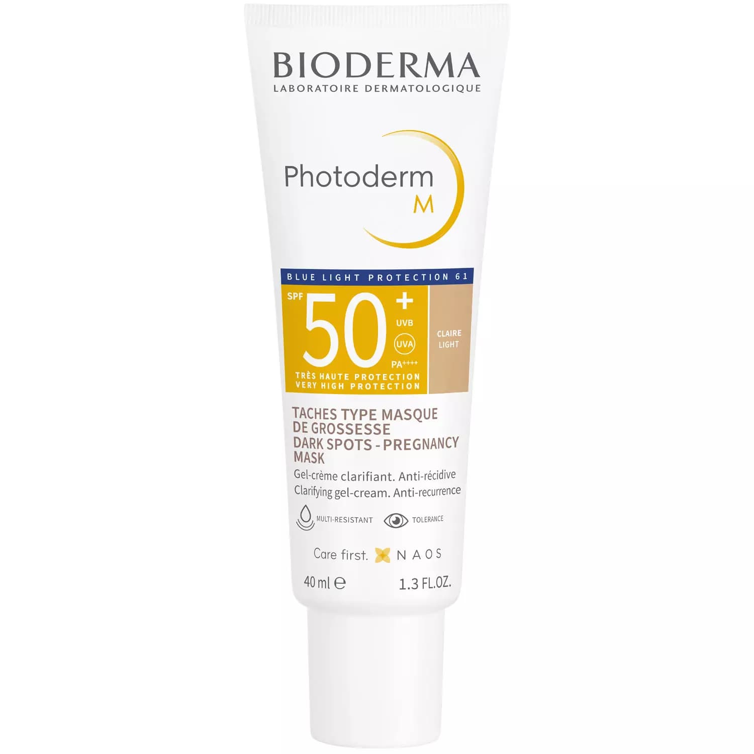 Солнцезащитный крем-гель M SPF 50+, светлый оттенок