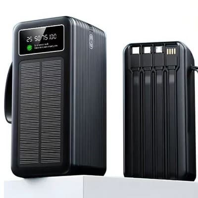 Внешний аккумулятор Hoco J270 100000 mAh с солнечной батареей