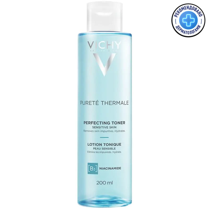 Тоник совершенствующий Vichy Purete Thermale для очищения чувствительной кожи