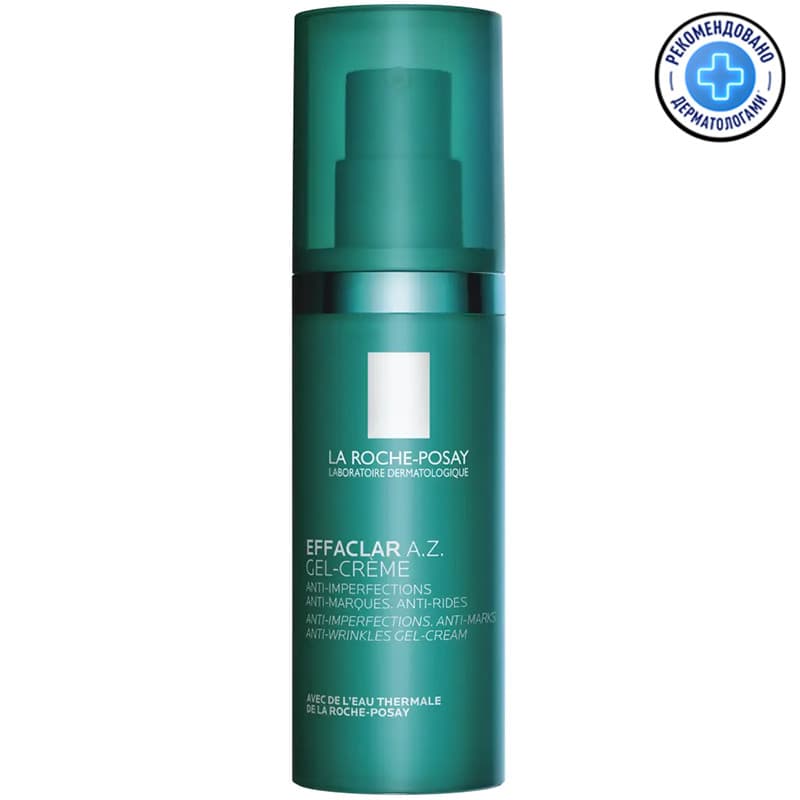 Гель-крем La Roche-Posay Effaclar A.Z. с азелаиновой кислотой 10% для жирной, проблемной кожи лица