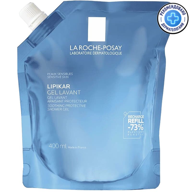 Гель La Roche-Posay Lipikar Lavant успокаивающий для душа, рефил