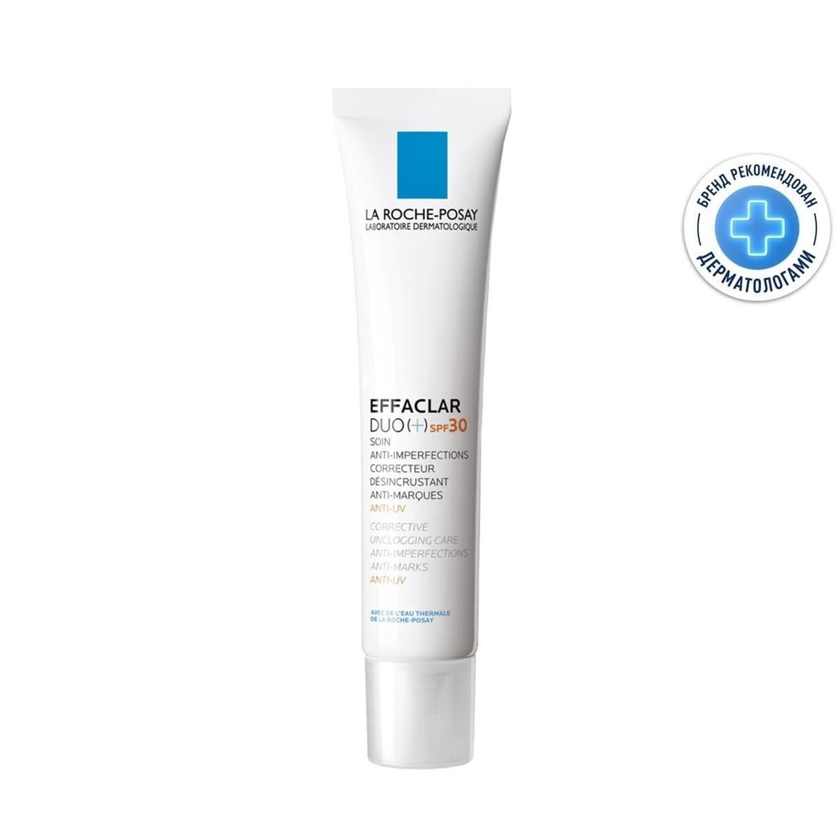 Ля Рош Позе Корректирующий крем-гель для проблемной кожи DUO(+) SPF 30, (La Roche-Posay, Effaclar