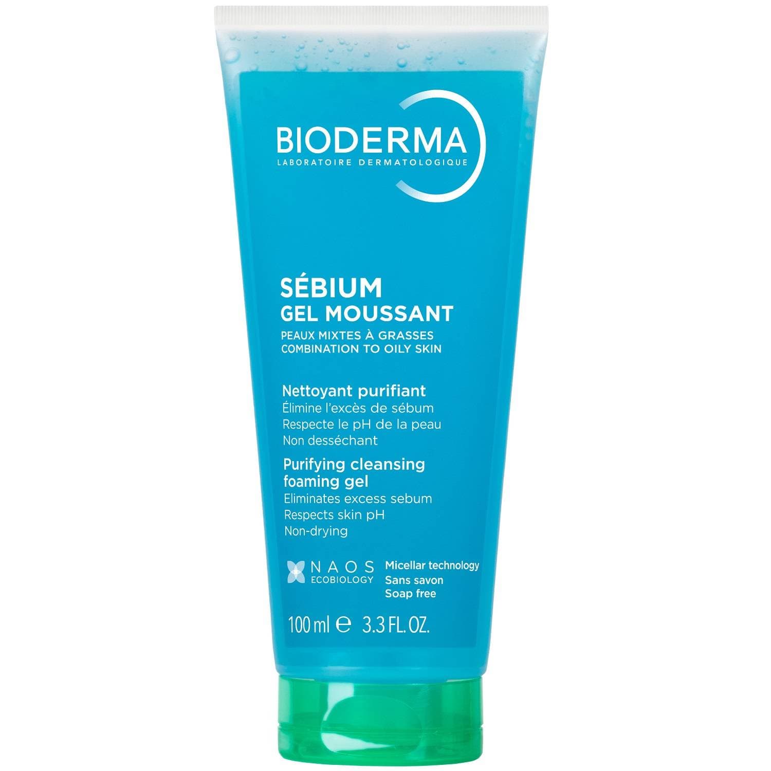 Биодерма Очищающий гель для жирной и проблемной кожи, (Bioderma, Sebium