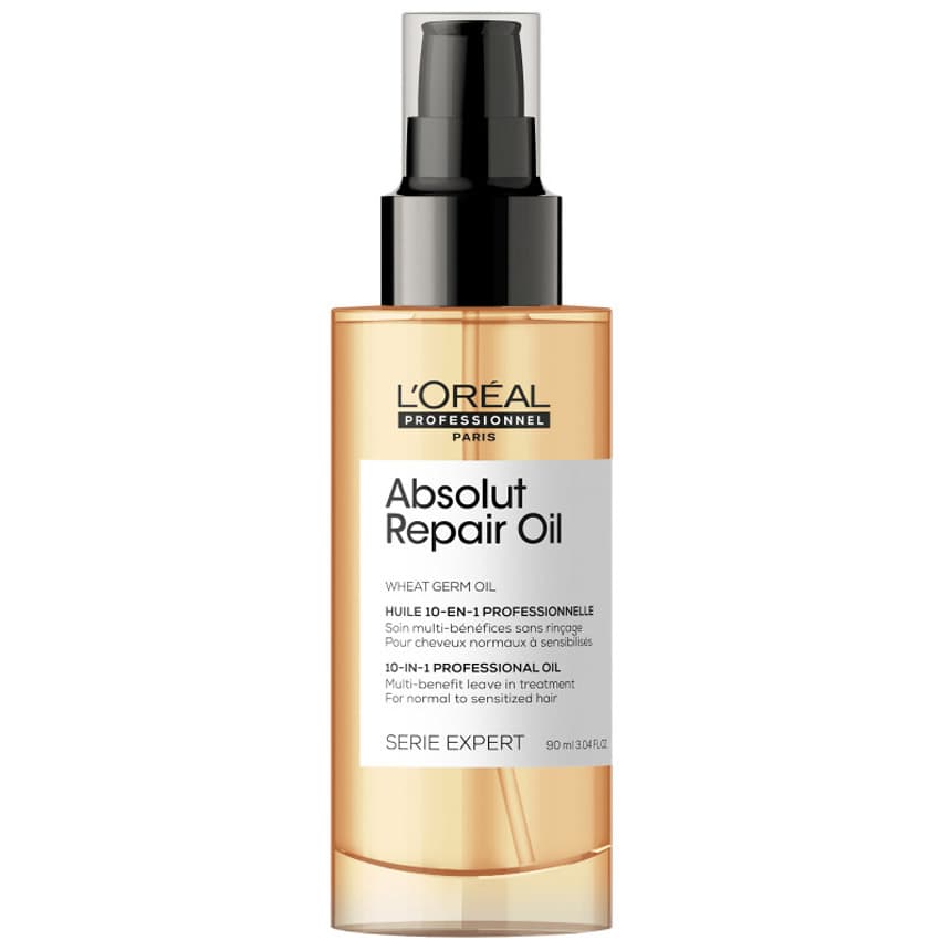 Лореаль Профессионель Масло 10 в 1 Absolut Repair Gold для восстановления поврежденных волос, (L'oreal Professionnel, Serie Expert