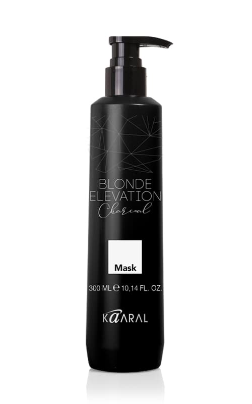 Каарал Черная угольная тонирующая маска для волос Charcoal Mask, (Kaaral, Blonde Elevation