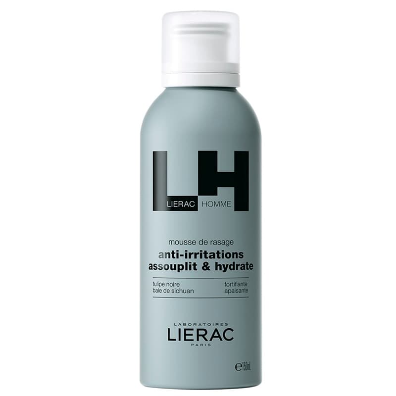 Лиерак Пена для бритья Mousse De Rasage Anti-irritations, (Lierac, Lierac Homme)