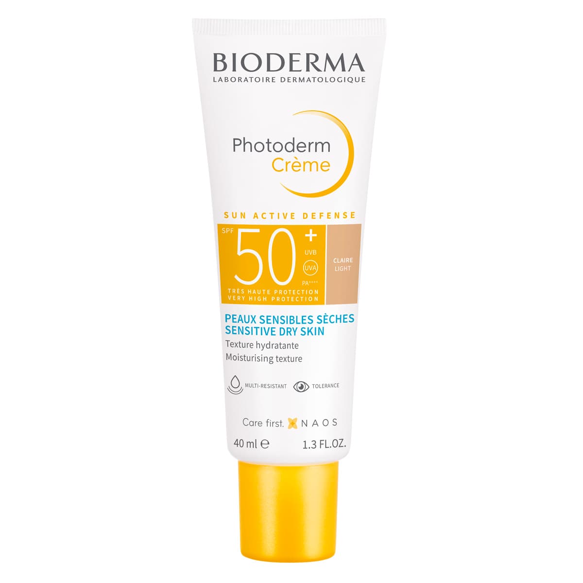 Биодерма Солнцезащитный тональный крем SPF 50+, светлый оттенок, (Bioderma, Photoderm