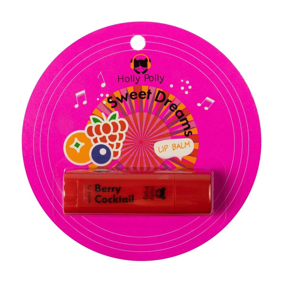 Холли Полли Бальзам для губ Sweet Dreams "Ягодный", (Holly Polly, Music Collection