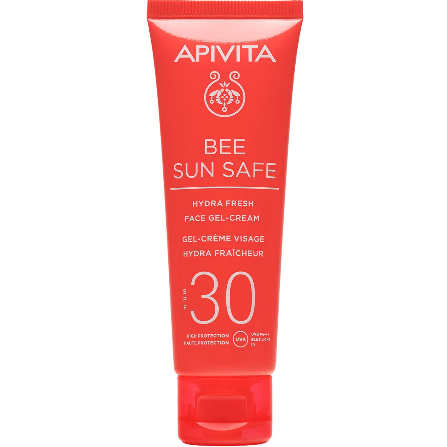 Апивита Солнцезащитный свежий увлажняющий гель-крем для лица SPF 30, (Apivita, Bee Sun Safe