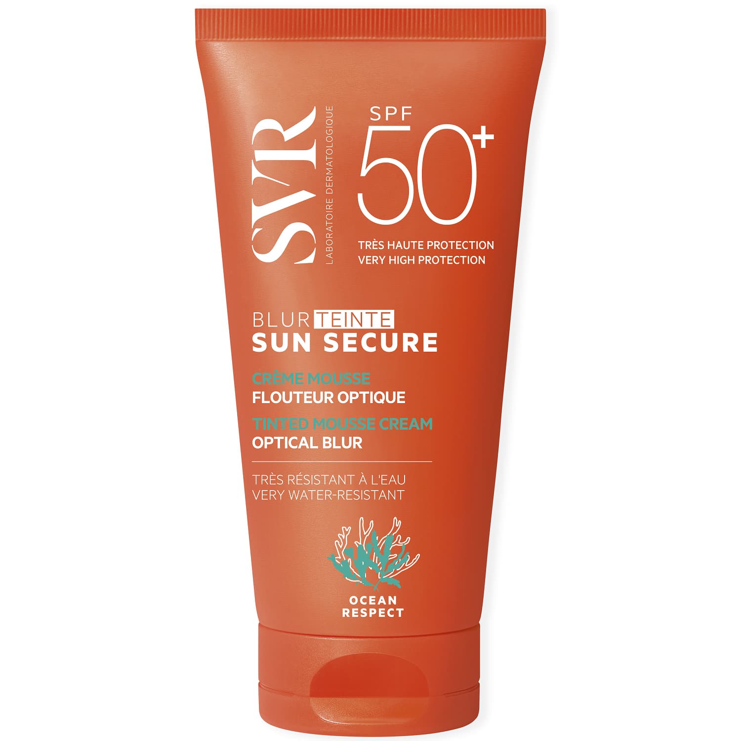 СВР Крем-мусс с эффектом фотошопа "Безопасное солнце" SPF50+ тон светлый, (SVR, Sun Secure